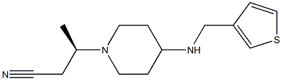 (R)-3-(4-((THIOPHEN-3-YLMETHYL)AMINO)PIPERIDIN-1-YL)BUTANENITRILE