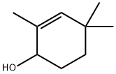 2-Cyclohexen-1-ol, 2,4,4-trimethyl- 结构式