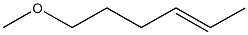 2-Hexene, 6-methoxy-, (2E)- 结构式