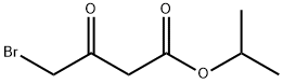 异丙基 4-溴-3-氧亚基丁酯 结构式