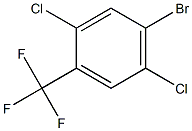 4-溴-2,5-二氯三氟甲基苯 结构式