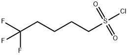5,5,5-三氟-1-戊磺酰氯 结构式