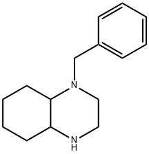 1-苄基-十氢喹喔啉 结构式