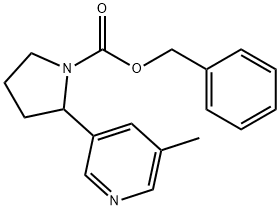 2-(5-Methyl-pyridin-3-yl)-pyrrolidine-1-carboxylic acid benzyl ester