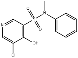 5-Chloro-4-hydroxy-pyridine-3-sulfonic acid methyl-phenyl-amide