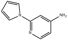 2-(1H-吡咯-1-基)吡啶-4-胺 结构式