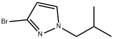 3-Bromo-1-isobutyl-1H-pyrazole 结构式