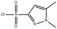1,5-二甲基-1H-吡唑-3-磺酰氯化 结构式