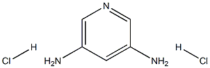 吡啶-3,5-二胺(二盐酸盐) 结构式