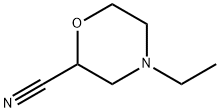 4-乙基吗啉-2-腈 结构式