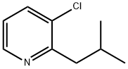 3-CHLORO-2-ISOBUTYLPYRIDINE 结构式