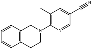 6-(3,4-Dihydro-1H-isoquinolin-2-yl)-5-methyl-nicotinonitrile