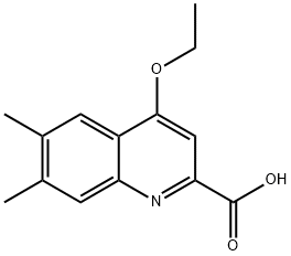 4-Ethoxy-6,7-dimethyl-quinoline-2-carboxylic acid