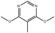 4,6-二甲氧基-5-甲基嘧啶 100MG 结构式