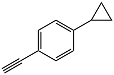 4-乙炔基环丙苯 结构式