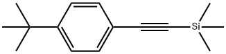 1-(4-tert-butylphenyl)-2-trimethylsilylethyne 结构式