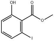 2-Hydroxy-6-iodo-benzoic acid methyl ester 结构式