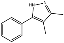 4,5-dimethyl-3-phenyl-1H-pyrazole 结构式