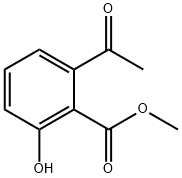 METHYL 2-ACETYL-6-HYDROXYBENZOATE 结构式