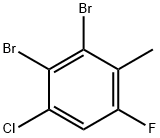 2,3-二溴-1-氯-5-氟-4-甲基苯 结构式