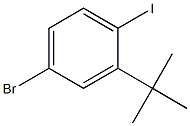 4-溴-2-(叔丁基)-1-碘苯 结构式