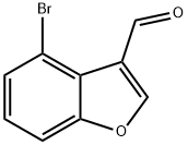 4-BROMOBENZOFURAN-3-CARBALDEHYDE 结构式