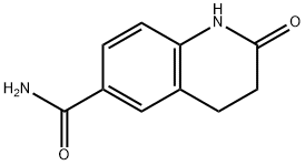 2-OXO-1,2,3,4-TETRAHYDROQUINOLINE-6-CARBOXAMIDE 结构式