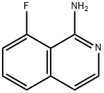 8-氟异喹啉-1-胺 结构式