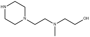 2-(N-methyl-N-(2-(piperazin-1-yl)ethyl)amino)ethanol 结构式