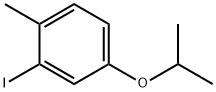 2-碘-4-异丙氧基-1-甲基苯 结构式