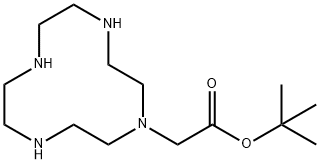 1,4,7,10-Tetraazacyclododecane-1-acetic acid,1,1-dimethylethyl ester 结构式