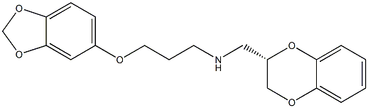 化合物 OSEMOZOTAN FREE BASE 结构式