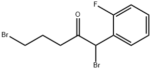 普拉格雷溴代物开环杂质 结构式