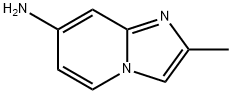 2-甲基咪唑并[1,2-A]吡啶-7-胺 结构式