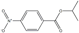 Benzoicacid, 4-nitro-, 1-methylethyl ester 结构式