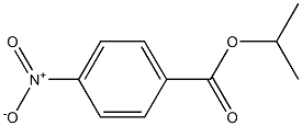 4-硝基苯甲酸异丙酯 结构式