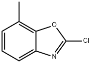 2-CHLORO-7-METHYL-1,3-BENZOXAZOLE 结构式