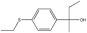 2-(4-ethylsulfanylphenyl)butan-2-ol 结构式