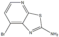 7-bromo-[1,3]thiazolo[5,4-b]pyridin-2-amine 结构式