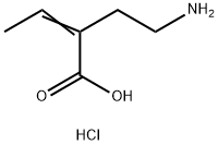 (E)-2-(2-Aminoethyl)but-2-enoic Acid Hydrochloride 结构式