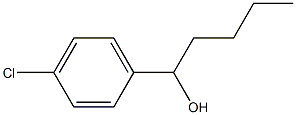 Benzenemethanol, a-butyl-4-chloro- 结构式