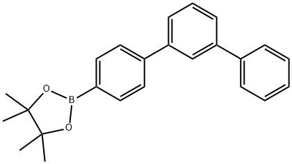 4,4,5,5-四甲基 - 2- [1,1 ':3',1'' - 三联苯〕 - 4-基 - 1,3,2 - 二氧杂硼烷 结构式