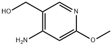 (4-Amino-6-methoxy-pyridin-3-yl)-methanol 结构式