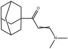 3-(二甲氨基)-1-三环[3.3.1.13,7]癸-1-基-2-丙-1-酮 结构式