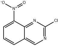 2-Chloro-8-nitroquinazoline 结构式