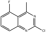 2-chloro-5-fluoro-4-methylquinazoline 结构式