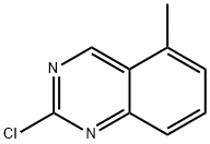 2-氯-5-甲基喹唑啉 结构式