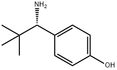 4-((1S)-1-AMINO-2,2-DIMETHYLPROPYL)PHENOL 结构式
