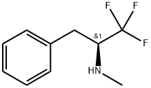 (S)-1,1,1-三氟-N-甲基-3-苯基丙-2-胺 结构式