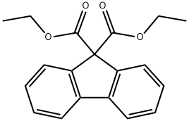 9,9-二甲酸乙酯芴 结构式